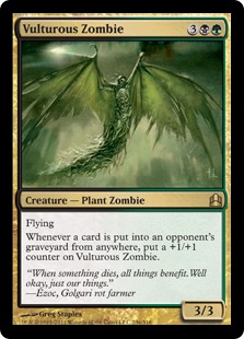 Vulturous Zombie - Magic: The Gathering - CMD Near Mint Japonés