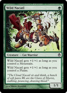 Wild Nacatl - Magic: The Gathering - AvN Near Mint Inglés
