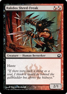 Rakdos Shred-Freak - Magic: The Gathering - RTR Near Mint Inglés