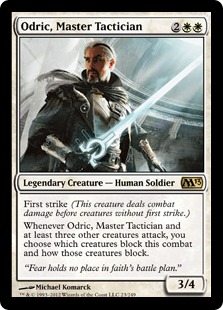 Odric, Master Tactician - Magic: The Gathering - M13 Near Mint Inglés