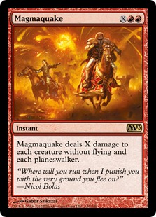 Magmaquake - Magic: The Gathering - M13 Near Mint Inglés