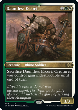 Dauntless Escort - Magic: The Gathering - 2X2-BF Near Mint Inglés