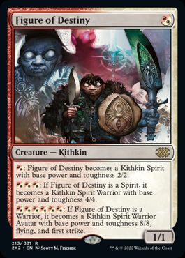 Figure of Destiny - Magic: The Gathering - 2X2 Near Mint Inglés