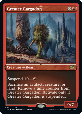 Greater Gargadon - Magic: The Gathering - 2X2-BF Near Mint Inglés