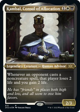 Kambal, Consul of Allocation - Magic: The Gathering - 2X2-BF Near Mint Inglés
