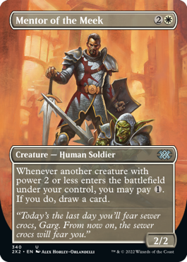 Mentor of the Meek - Magic: The Gathering - 2X2-BF Near Mint Inglés