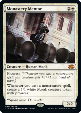 Monastery Mentor - Magic: The Gathering - 2X2 Near Mint Inglés