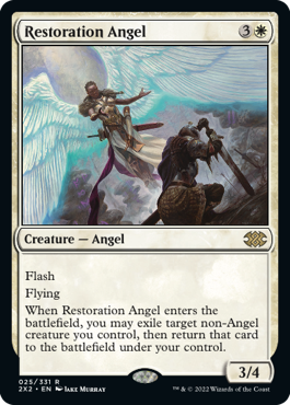 Restoration Angel - Magic: The Gathering - 2X2 Near Mint Inglés