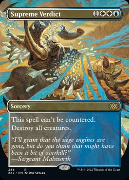 Supreme Verdict - Magic: The Gathering - 2X2-BF Near Mint Inglés