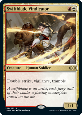 Swiftblade Vindicator - Magic: The Gathering - 2XM Near Mint Inglés