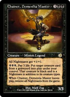 Chainer, Dementia Master - Magic: The Gathering - TOR Near Mint Japonés