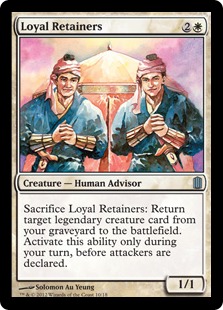 Loyal Retainers - Magic: The Gathering - CMA Near Mint Inglés