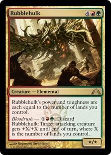 Rubblehulk - Magic: The Gathering - GTC Moderadamente Jugada Inglés