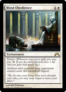 Blind Obedience - Magic: The Gathering - GTC Near Mint Inglés