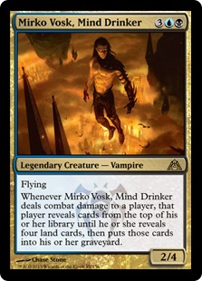 Mirko Vosk, Mind Drinker - Magic: The Gathering - DGM Ligeramente Jugada Inglés