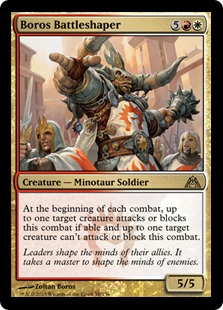 Boros Battleshaper - Magic: The Gathering - DGM Moderadamente Jugada Inglés