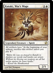 Kataki, War's Wage - Magic: The Gathering - MMA Near Mint Inglés