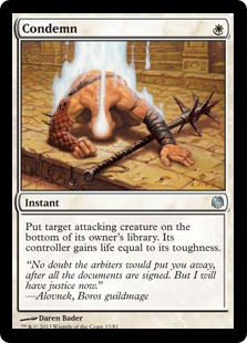 Condemn - Magic: The Gathering - HvM Near Mint Japonés