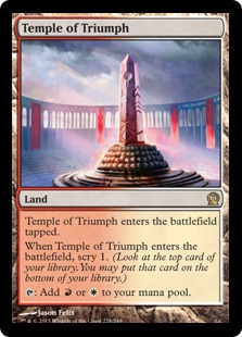 Temple of Triumph - Magic: The Gathering - THS Near Mint Inglés