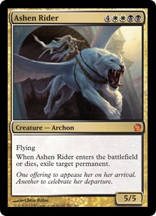 Ashen Rider - Magic: The Gathering - THS Near Mint Inglés