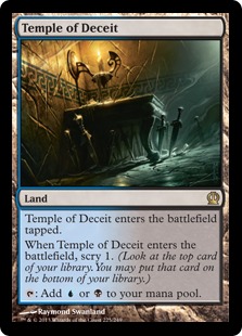 Temple of Deceit - Magic: The Gathering - THS Near Mint Inglés