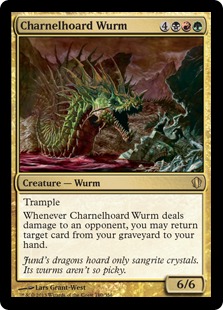 Carta Charnelhoard Wurm de Magic: The Gathering