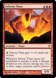 Inferno Titan - Magic: The Gathering - C13 Near Mint Japonés