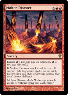 Molten Disaster - Magic: The Gathering - C13 Near Mint Japonés