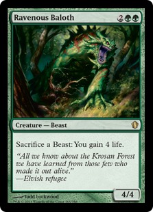 Ravenous Baloth - Magic: The Gathering - C13 Near Mint Japonés