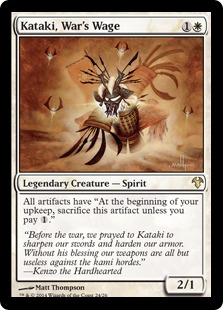 Kataki, War's Wage - Magic: The Gathering - MED14 Near Mint Inglés