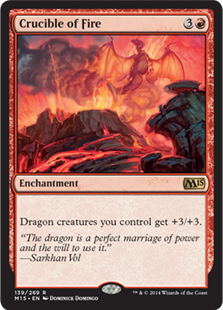 Crucible of Fire - Magic: The Gathering - M15 Near Mint Inglés