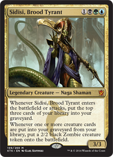 Sidisi, Brood Tyrant - Magic: The Gathering - KTK Near Mint Inglés