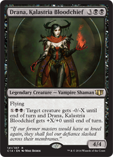 Drana, Kalastria Bloodchief - Magic: The Gathering - C14 Near Mint Japonés