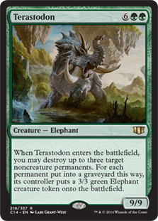 Terastodon - Magic: The Gathering - C14 Near Mint Japonés