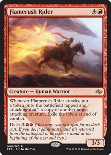 Flamerush Rider - Vista detallada 1 de Magic México | Hydra