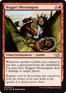 Boggart Shenanigans - Magic: The Gathering - DD3・EvG Near Mint Inglés