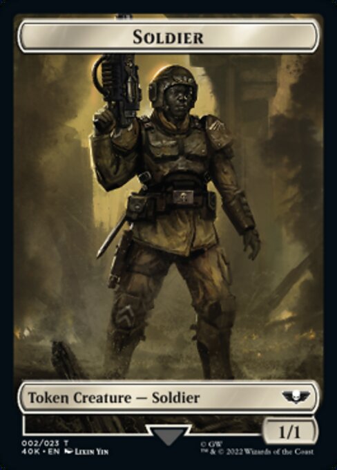 Zephyrim+Soldier Token - Magic: The Gathering - 40K Near Mint Inglés