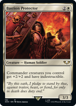 Bastion Protector - Magic: The Gathering - 40K Near Mint Inglés