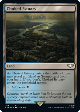 Choked Estuary - Magic: The Gathering - 40K Near Mint Inglés