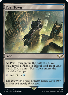 Port Town - Magic: The Gathering - 40K Near Mint Inglés