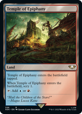 Temple of Epiphany - Magic: The Gathering - 40K Near Mint Inglés