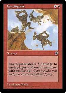 Earthquake - Magic: The Gathering - POR Near Mint Japonés