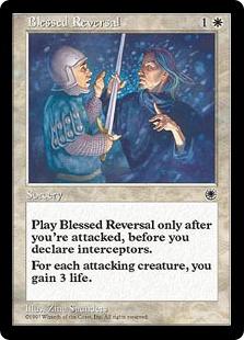 Blessed Reversal - Magic: The Gathering - POR Near Mint Japonés