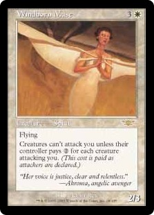 Windborn Muse - Magic: The Gathering - LGN Near Mint Japonés