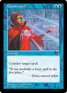 Counterspell - Magic: The Gathering - TMP Near Mint Japonés