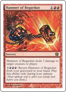 Hammer of Bogardan - Magic: The Gathering - 8ED Near Mint Japonés