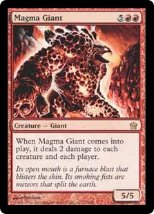 Magma Giant - Magic: The Gathering - 5DN Near Mint Inglés