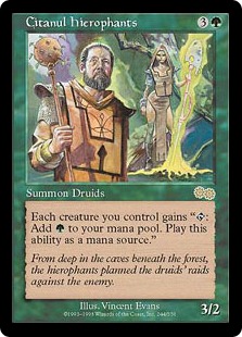 Citanul Hierophants - Magic: The Gathering - USG Near Mint Japonés