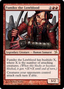 Fumiko the Lowblood - Magic: The Gathering - BOK Near Mint Inglés