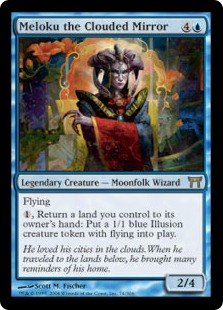 Meloku the Clouded Mirror - Magic: The Gathering - CHK Near Mint Inglés